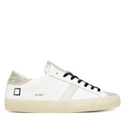 Сникърси D.A.T.E. Hill Low Shiny W431-HL-SH Бял