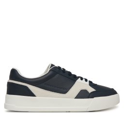 Сникърси Tommy Hilfiger Th Court Craft Mix FM0FM05654 Тъмносин