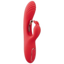 Мултифункционален вибратор за G-точка "FLAME RABBIT VIBE" 22 см
