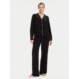 KARL LAGERFELD Пижама A4W45004 Черен Relaxed Fit