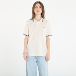 Тениска FRED PERRY Twin Tipped Fred Perry Shirt Silky Peach/ Dark Petrol 8