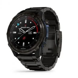 Garmin Descent Mk3i – 51 мм Carbon grey DLC титан с DLC титаниева каишка