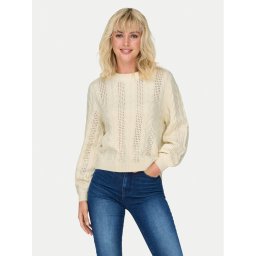 ONLY Пуловер Rubina 15317515 Бежов Regular Fit