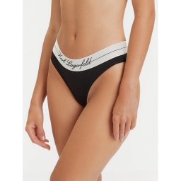 KARL LAGERFELD Класически дамски бикини A1W47094 Черен