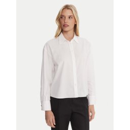 HUGO Риза Elma 50550548 Бял Regular Fit