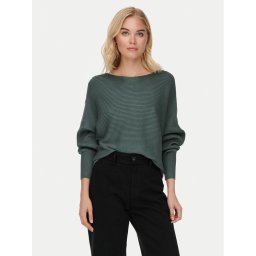 ONLY Пуловер Adaline 15226298 Зелен Relaxed Fit