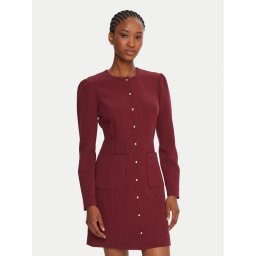 French Connection Коктейлна рокля 71ZEU Бордо Regular Fit