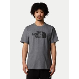 The North Face Тишърт Easy NF0A8A6C Сив Regular Fit