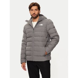 The North Face Пухено яке Aconcaqua NF0A84I1 Сив Regular Fit