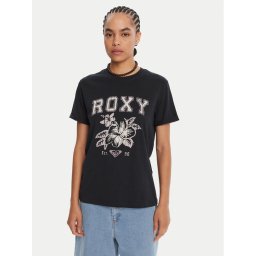 Roxy Тишърт Oceanregular Poster ERJZT06017 Тъмносин Regular Fit