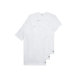 Polo Ralph Lauren Комплект тениски 714936903001 Бял Slim Fit