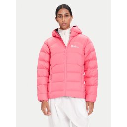 Jack Wolfskin Пухено яке Ather Down A60330 Розов Regular Fit