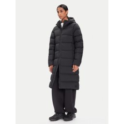 Jack Wolfskin Пухено яке Frozen Palace 1204133 Черен Regular Fit