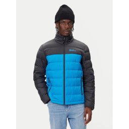 Jack Wolfskin Пухено яке Ather Down 1207681 Син Regular Fit