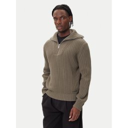 HUGO Пуловер Srigg 50547002 Бежов Relaxed Fit
