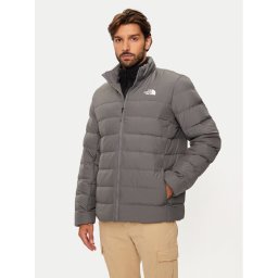 The North Face Пухено яке Aconcaqua NF0A84HZ Сив Regular Fit