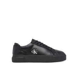 Calvin Klein Сникърси Basket Cupsole Laceup Lth Ml YM0YM01460 Черен