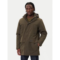 Jack Wolfskin Парка Canyon Shield A65119 Зелен Regular Fit