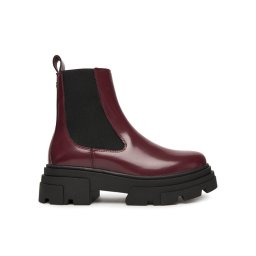 Tommy Hilfiger Боти тип челси Shiny FW0FW09042 Кафяв
