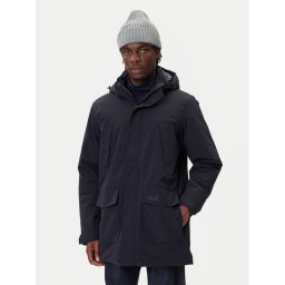 Jack Wolfskin Парка Canyon Shield A65119 Тъмносин Regular Fit