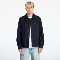 Риза FRED PERRY Brushed Twill Overshirt Navy XL