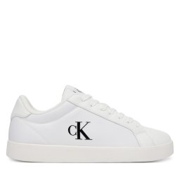 Сникърси Calvin Klein 3 Cupsole Laceup Pu Mg YW0YW01781 Бял