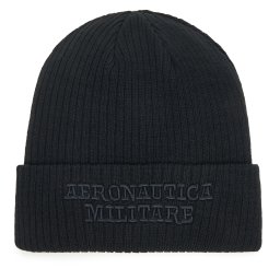 Шапка Aeronautica Militare 252CU0043UL00488 Черен