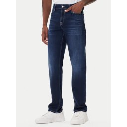 Guess Дънки M5BAN2 D0631 Тъмносин Slim Fit
