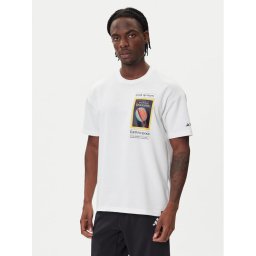 adidas Тишърт National Geographic KC2349 Бял Loose Fit