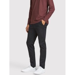 Jack & Jones Чино панталони Marco 12150158 Черен Slim Fit