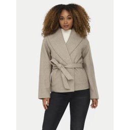 ONLY Преходно яке Augusta 15314352 Бежов Regular Fit