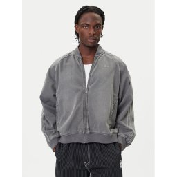 adidas Дънково яке SST adicolor JW5915 Сив Loose Fit
