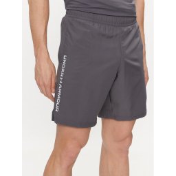 Under Armour Спортни шорти Ua Woven Wdmk Shorts 1383356-025 Сив Loose Fit