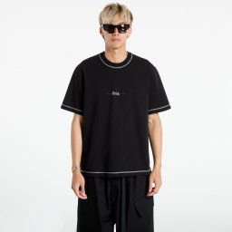Тениска ROA Info Stitch Organic T-Shirt Black L