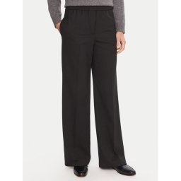Weekend Max Mara Текстилни панталони Petra 2525136032 Черен Regular Fit