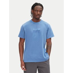G-Star Raw Тишърт Multi Logo D26049-C756 Син Loose Fit