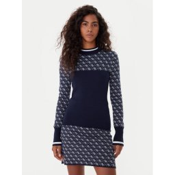 Guess Пуловер W5BR24 Z3JD2 Тъмносин Slim Fit