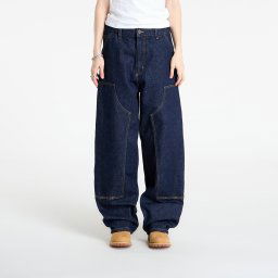 Панталони Carhartt WIP W' Brandon Double Knee Pant Blue Rinsed S