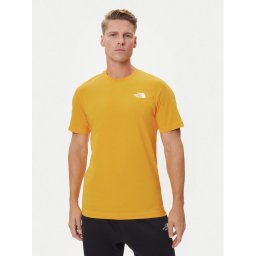 The North Face Тишърт Redbox NF0A87NP Жълт Regular Fit