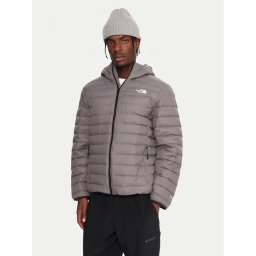 The North Face Пухено яке Classic NF0A8D1T Сив Regular Fit