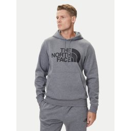 The North Face Суитшърт Easy NF0A89FF Сив Regular Fit