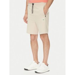 BOSS Спортни шорти Headlo 50537199 Бежов Regular Fit