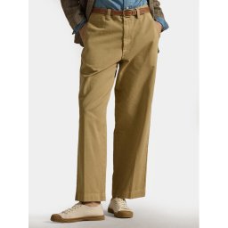 Polo Ralph Lauren Текстилни панталони 211967729002 Бежов Straight Fit