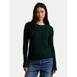 Polo Ralph Lauren Пуловер 211971865009 Зелен Slim Fit