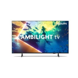 Телевизор Philips 65PUS8010/12, 65" 4K UHD LED, 3840x2160p, DVB-T/T2/T2-HD/C/S/S2, 60Hz, Ambilight 3, Pixel Precise UHD, HDR+, Titan OS, Dolby Atmos & DTS:X, 3*HDMI, 2*USB, VRR, 802.11ac, BT 5.2, 20W RMS, Black