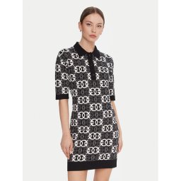 PINKO Рокля Nothing 106039 A2YD Черен Regular Fit