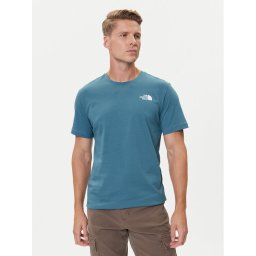 The North Face Тишърт Redbox NF0A87NV Син Regular Fit
