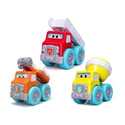 Bburago Junior - Drive 'N Rock строителен камион с батерии, асортимент 095061