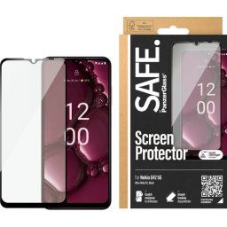 Стъклен протектор Safe за Nokia G42 5G UWF - Черен