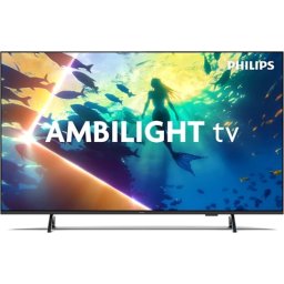 Телевизор Philips 65PUS8010/12, 65" 4K UHD LED, 3840x2160p, DVB-T/T2/T2-HD/C/S/S2, 60Hz, Ambilight 3, Pixel Precise UHD, HDR+, T